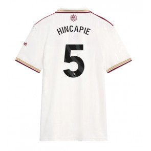 Arsenal Piero Hincapie #5 Dámské Alternativní Dres 2025-26 Krátký Rukáv