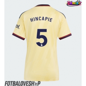 Arsenal Piero Hincapie #5 Dámské Alternativní Dres 2026-27 Krátký Rukáv