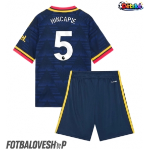 Arsenal Piero Hincapie #5 Dětské Venkovní Dres 2026-27 Krátký Rukáv (+ trenýrky)