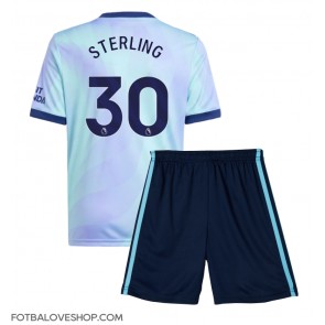 Arsenal Raheem Sterling #30 Dětské Alternativní Dres 2024-25 Krátký Rukáv (+ trenýrky)