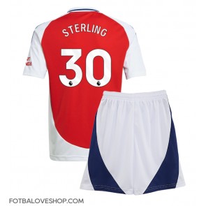Arsenal Raheem Sterling #30 Dětské Domácí Dres 2024-25 Krátký Rukáv (+ trenýrky)