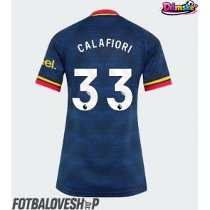 Arsenal Riccardo Calafiori #33 Dámské Venkovní Dres 2026-27 Krátký Rukáv
