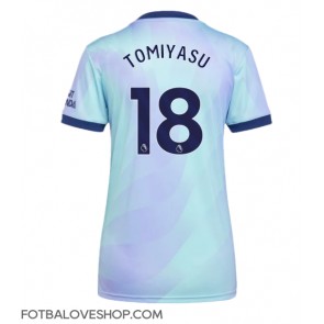 Arsenal Takehiro Tomiyasu #18 Dámské Alternativní Dres 2024-25 Krátký Rukáv