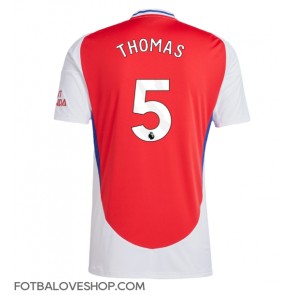 Arsenal Thomas Partey #5 Domácí Dres 2024-25 Krátký Rukáv