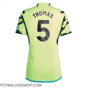 Arsenal Thomas Partey #5 Venkovní Dres 2023-24 Krátký Rukáv