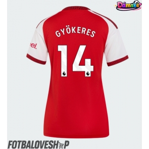 Arsenal Viktor Gyokeres #14 Dámské Domácí Dres 2026-27 Krátký Rukáv