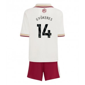 Arsenal Viktor Gyokeres #14 Dětské Alternativní Dres 2025-26 Krátký Rukáv (+ trenýrky)