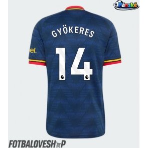 Arsenal Viktor Gyokeres #14 Venkovní Dres 2026-27 Krátký Rukáv