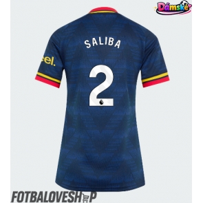 Arsenal William Saliba #2 Dámské Venkovní Dres 2026-27 Krátký Rukáv