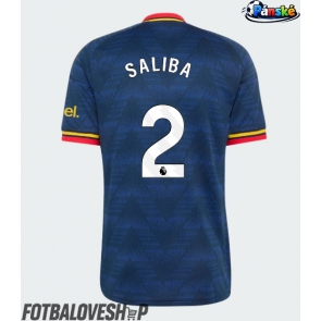 Arsenal William Saliba #2 Venkovní Dres 2026-27 Krátký Rukáv