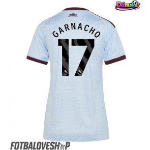 Aston Villa Alejandro Garnacho #17 Dámské Alternativní Dres 2026-27 Krátký Rukáv