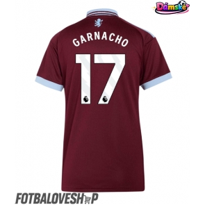 Aston Villa Alejandro Garnacho #17 Dámské Domácí Dres 2026-27 Krátký Rukáv