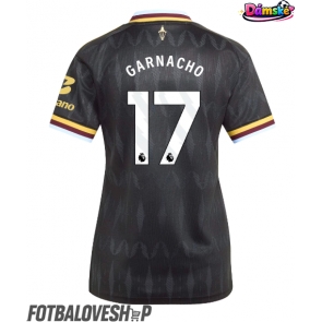 Aston Villa Alejandro Garnacho #17 Dámské Venkovní Dres 2026-27 Krátký Rukáv