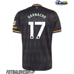 Aston Villa Alejandro Garnacho #17 Venkovní Dres 2026-27 Krátký Rukáv
