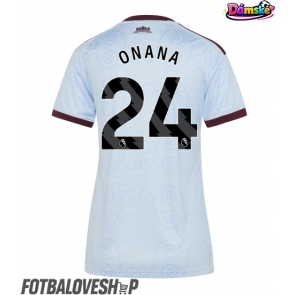 Aston Villa Amadou Onana #24 Dámské Alternativní Dres 2026-27 Krátký Rukáv