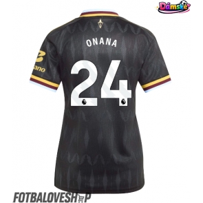 Aston Villa Amadou Onana #24 Dámské Venkovní Dres 2026-27 Krátký Rukáv