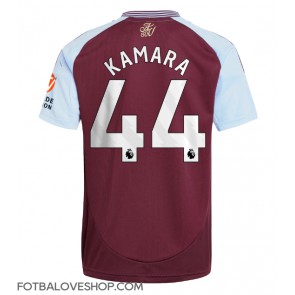 Aston Villa Boubacar Kamara #44 Domácí Dres 2024-25 Krátký Rukáv