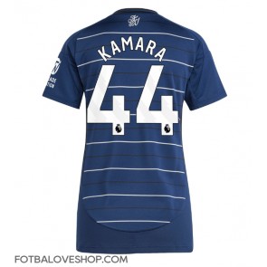 Aston Villa Boubacar Kamara #44 Dámské Alternativní Dres 2024-25 Krátký Rukáv