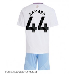 Aston Villa Boubacar Kamara #44 Dětské Venkovní Dres 2024-25 Krátký Rukáv (+ trenýrky)