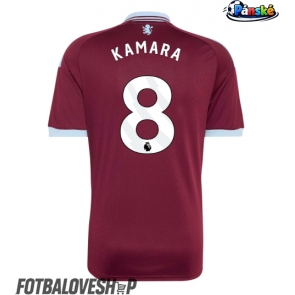 Aston Villa Boubacar Kamara #8 Domácí Dres 2026-27 Krátký Rukáv
