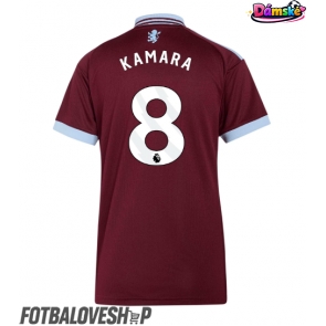 Aston Villa Boubacar Kamara #8 Dámské Domácí Dres 2026-27 Krátký Rukáv