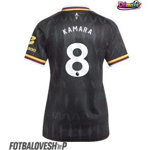 Aston Villa Boubacar Kamara #8 Dámské Venkovní Dres 2026-27 Krátký Rukáv