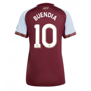 Aston Villa Emiliano Buendia #10 Dámské Domácí Dres 2025-26 Krátký Rukáv