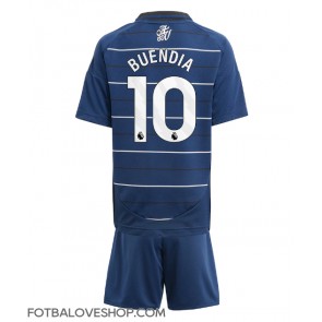 Aston Villa Emiliano Buendia #10 Dětské Alternativní Dres 2024-25 Krátký Rukáv (+ trenýrky)