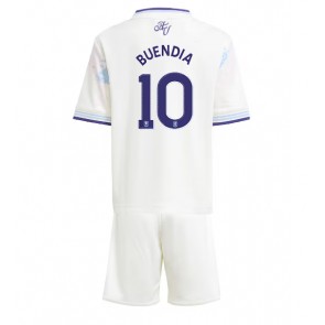 Aston Villa Emiliano Buendia #10 Dětské Alternativní Dres 2025-26 Krátký Rukáv (+ trenýrky)