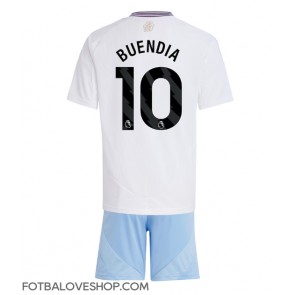 Aston Villa Emiliano Buendia #10 Dětské Venkovní Dres 2024-25 Krátký Rukáv (+ trenýrky)