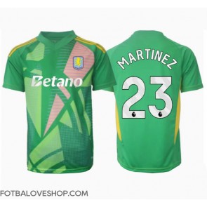 Aston Villa Emiliano Martinez #23 Brankářské Domácí Dres 2024-25 Krátký Rukáv