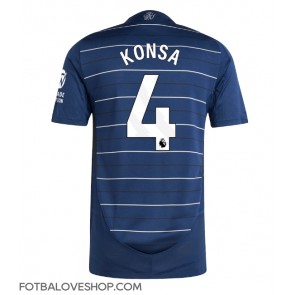 Aston Villa Ezri Konsa #4 Alternativní Dres 2024-25 Krátký Rukáv