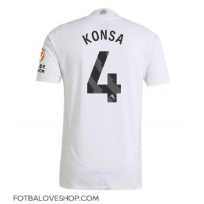 Aston Villa Ezri Konsa #4 Venkovní Dres 2024-25 Krátký Rukáv