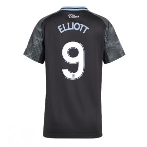 Aston Villa Harvey Elliott #9 Dámské Venkovní Dres 2025-26 Krátký Rukáv