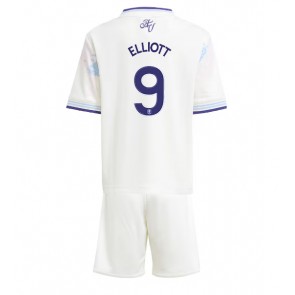Aston Villa Harvey Elliott #9 Dětské Alternativní Dres 2025-26 Krátký Rukáv (+ trenýrky)