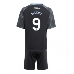 Aston Villa Harvey Elliott #9 Dětské Venkovní Dres 2025-26 Krátký Rukáv (+ trenýrky)