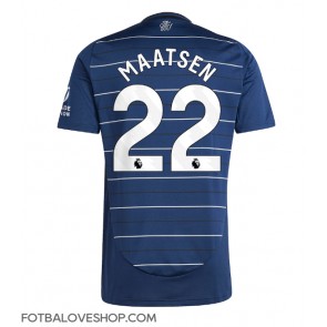 Aston Villa Ian Maatsen #22 Alternativní Dres 2024-25 Krátký Rukáv
