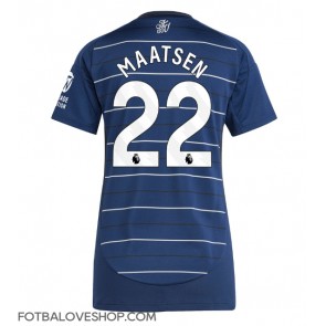 Aston Villa Ian Maatsen #22 Dámské Alternativní Dres 2024-25 Krátký Rukáv
