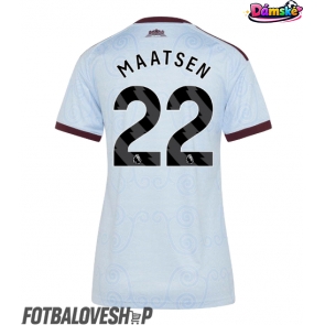 Aston Villa Ian Maatsen #22 Dámské Alternativní Dres 2026-27 Krátký Rukáv