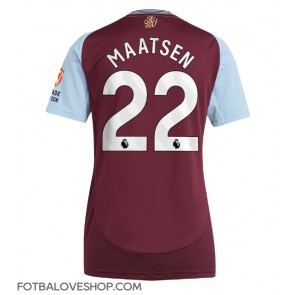 Aston Villa Ian Maatsen #22 Dámské Domácí Dres 2024-25 Krátký Rukáv