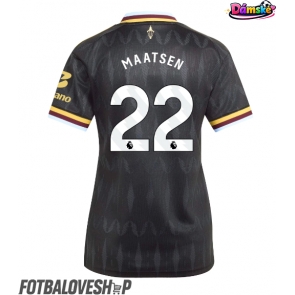 Aston Villa Ian Maatsen #22 Dámské Venkovní Dres 2026-27 Krátký Rukáv