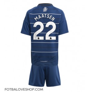 Aston Villa Ian Maatsen #22 Dětské Alternativní Dres 2024-25 Krátký Rukáv (+ trenýrky)