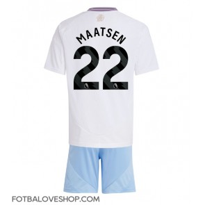 Aston Villa Ian Maatsen #22 Dětské Venkovní Dres 2024-25 Krátký Rukáv (+ trenýrky)
