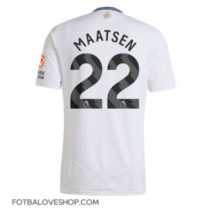 Aston Villa Ian Maatsen #22 Venkovní Dres 2024-25 Krátký Rukáv
