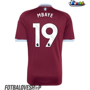 Aston Villa Ibrahim Mbaye #19 Domácí Dres 2026-27 Krátký Rukáv