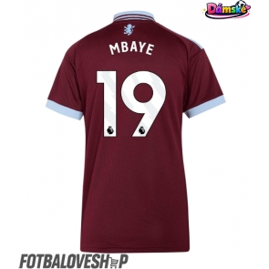 Aston Villa Ibrahim Mbaye #19 Dámské Domácí Dres 2026-27 Krátký Rukáv