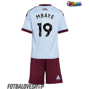 Aston Villa Ibrahim Mbaye #19 Dětské Alternativní Dres 2026-27 Krátký Rukáv (+ trenýrky)