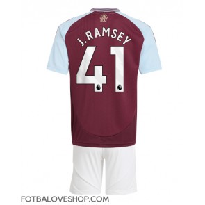 Aston Villa Jacob Ramsey #41 Dětské Domácí Dres 2024-25 Krátký Rukáv (+ trenýrky)