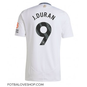 Aston Villa Jhon Duran #9 Venkovní Dres 2024-25 Krátký Rukáv
