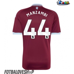 Aston Villa Johan Manzambi #44 Domácí Dres 2026-27 Krátký Rukáv
